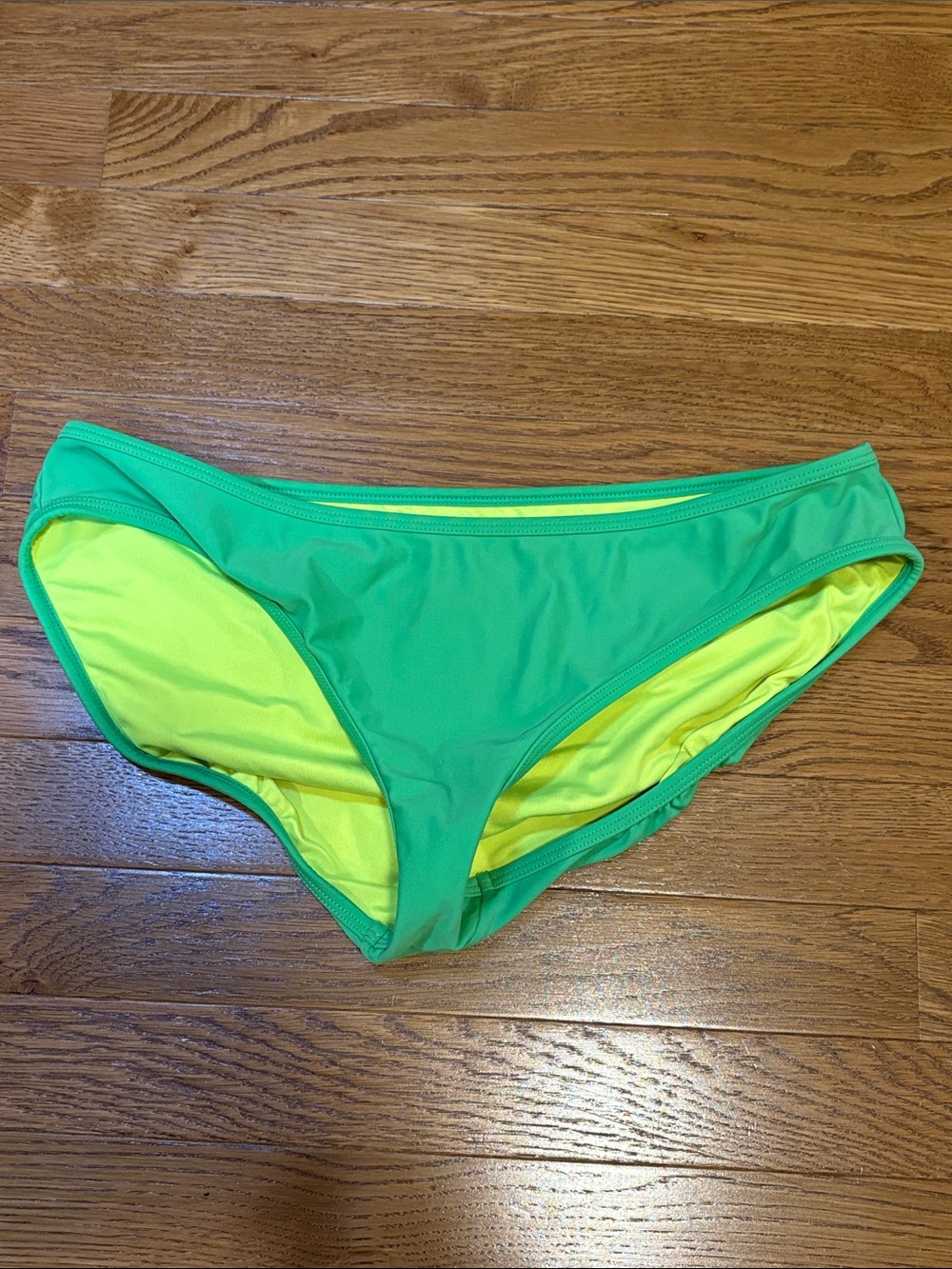 Reebok | Lime Green Bikini Bottoms Size Large